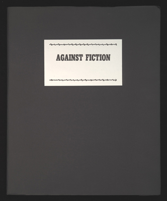 Against Fiction: Organized Affinities (1983) book cover