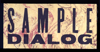 Sample Dialog (1989) book cover