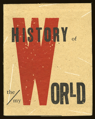 History of the/my Wor(l)d (1990) book cover