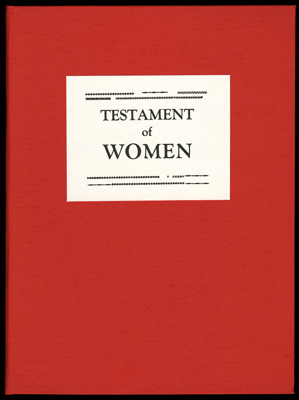 Testament of Women (2006) book cover